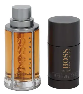 HUGO BOSS THE SCENT EAU DE TOILETTE 100ML VAPORIZADOR + DESODORANTE STICK 75ML