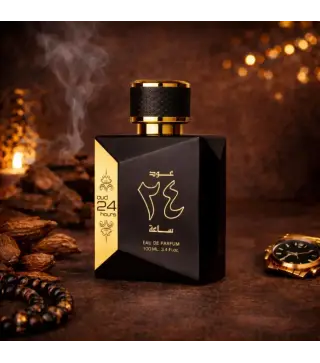 AL ZAAFARAN OUD 24 HOURS EAU DE PARFUM 100ML VAPORIZADOR + DESODORANTE 24H 50ML VAPORIZADOR