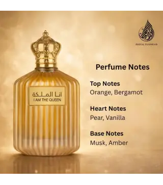 AL ZAAFARAN ANA AL MALIKAH I AM THE QUEEN EAU DE PARFUM 100ML VAPORIZADOR