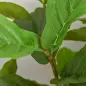 Ficus Artificial 130 cm Planta Artificial con 78 Hojas y Maceta para Interior Verde