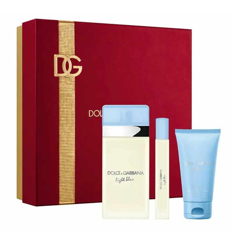 DOLCE GABBANA LIGHT BLUE EAUD E TOILETTE 100ML VAPORIZADOR + LOCION CORPORAL PERFUMADA 50ML + TESTER 1U DOLCE GABBANA LIGHT BLUE EAUD E TOILETTE 100ML VAPORIZADOR + LOCION CORPORAL PERFUMADA 50ML + TESTER 1U