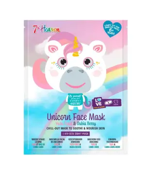 7th Heaven KIDS UNICORN MASCARILLA FACIAL 1UN