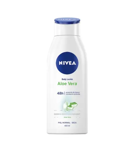 NIVEA ALOE VERA LOCION CORPORAL PIEL NORMAL A SECA 400ML