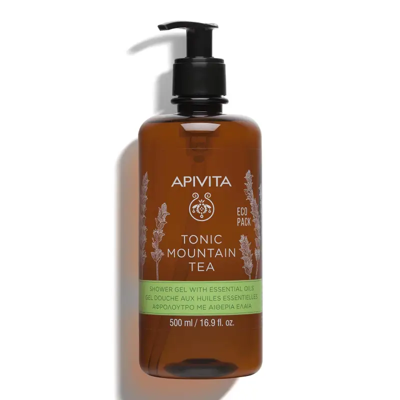 APIVITA TONIC MOUNTAIN TEA GEL DE BAÑO 500ML APIVITA TONIC MOUNTAIN TEA GEL DE BAÑO 500ML