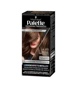 SCHWARZKOPF METALLIC COLLECTION PALETA 4_65 CASTAÑO CHOCOLATE 1UN