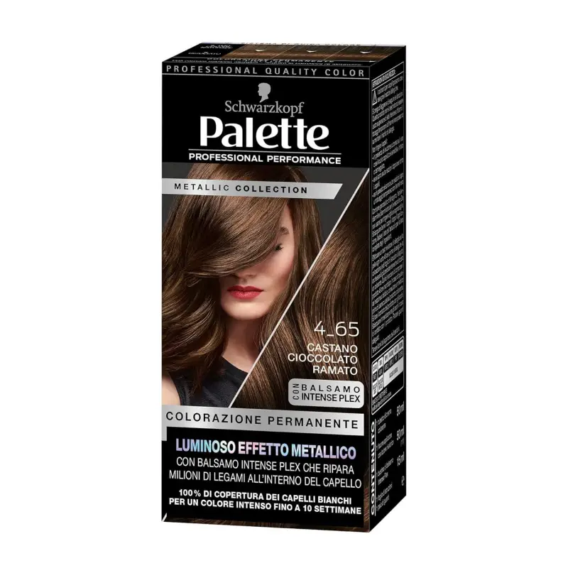 SCHWARZKOPF METALLIC COLLECTION PALETA 4_65 CASTAÑO CHOCOLATE 1UN SCHWARZKOPF METALLIC COLLECTION PALETA 4_65 CASTAÑO CHOCOLATE 1UN