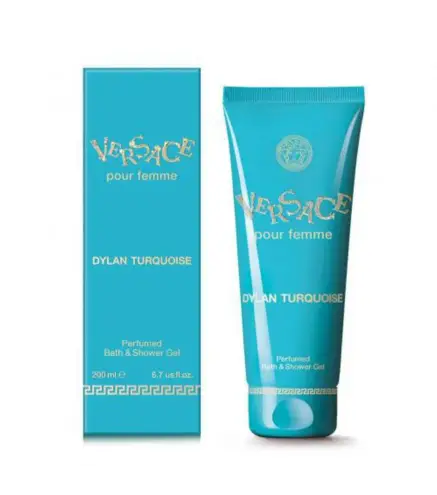 VERSACE POUR FEMME DYLAN TURQUOISE GEL DE BAÑO PERFUMADO 200ML