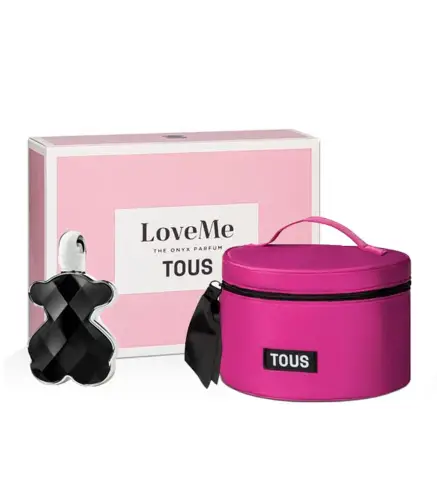 TOUS LOVEME THE ONYX PERFUME 90ML VAPORIZADOR + NECESER 1U.