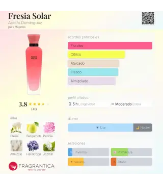 ADOLFO DOMINGUEZ FRESIA SOLAR EAU DE PARFUM 120ML VAPORIZADOR + LOCION CORPORAL PERFUMADA 1U + VIAL 10ML VAPORIZADOR
