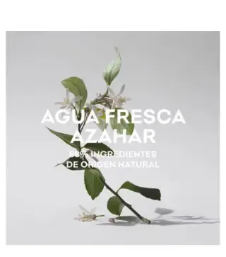 ADOLFO DOMINGUEZ AZAHAR AGUAFRESCA EAU DE TOILETTE 120ML VAPORIZADOR + LOCION CORPORAL PERFUMADA 1U + VIAL 10ML VAPORIZADOR