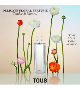 TOUS BEAR EAU DE TOILETTE 90ML + EAU DE TOILETTE 15ML VAPORIZADOR + METALIC BOX 1U.