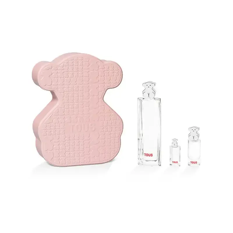 TOUS BEAR EAU DE TOILETTE 90ML + EAU DE TOILETTE 15ML VAPORIZADOR + METALIC BOX 1U.