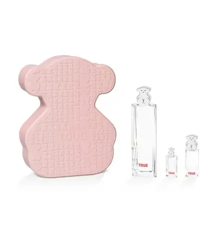 TOUS BEAR EAU DE TOILETTE 90ML + EAU DE TOILETTE 15ML VAPORIZADOR + METALIC BOX 1U.