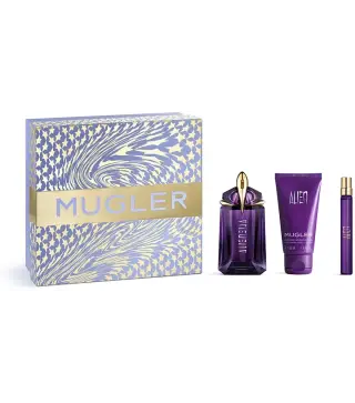 THIERRY MUGLER ALIEN EAU DE PARFUM 60ML VAPORIZADOR + LOCION CORPORAL 50ML + MINIATURA EAU DE PARFUM 10ML VAPORIZADOR