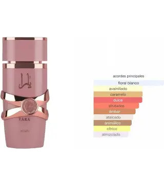 LATTAFA YARA ELIXIR EAU DE PARFUM 100ML VAPORIZADOR
