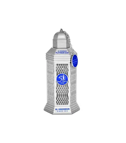 AL HARAMAIN PLATINUM OUD EAU DE PARFUM 50 YEARS 100ML VAPORIZADOR