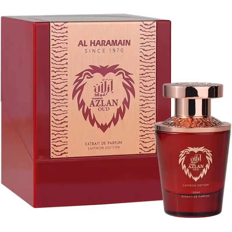 AL HARAMAIN AMBER OUD EXTRACTO DE PERFUME SAFFRON EDITION 100ML VAPORIZADOR