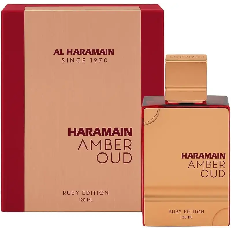 AL HARAMAIN AMBER OUD EAU DE PARFUM RUBY EDITION 120ML VAPORIZADOR AL HARAMAIN AMBER OUD EAU DE PARFUM RUBY EDITION 120ML VAPORIZADOR