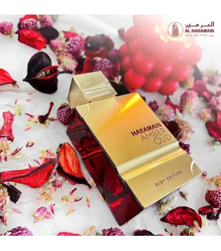 AL HARAMAIN AMBER OUD EAU DE PARFUM RUBY EDITION 120ML VAPORIZADOR