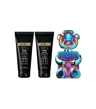 MOSCHINO TOY2 PEARL EAU DE PARFUM 50ML VAPORIZADOR + GEL DE BAÑO 50ML + LOCION CORPORAL PERFUMADA 50ML