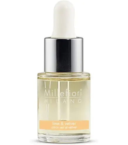 MILLEFIORI MILANO AGUA PERFUMADA LIME & VETIVER RECARGA 15ML