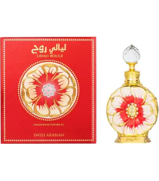 SWISS ARABIAN LAYALI ROUGE ACEITE PERFUMADO CONCENTRADO 15ML