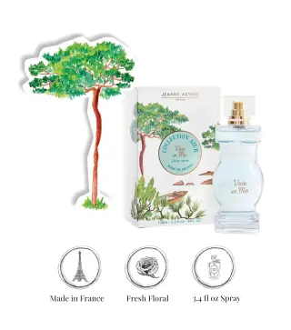 JEANNE ARTHES COLLECTION AZUR VIREE EN MER EAU DE PARFUM 100UN VAPORIZADOR