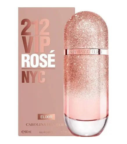 CAROLINA HERRERA 212 VIP ROSE ELIXIR EAU DE PARFUM 80ML VAPORIZADOR