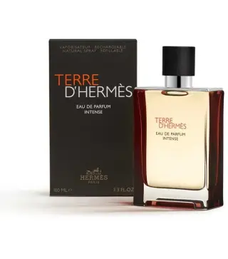 HERMES PARIS TERRE D'HERMES EAU DE PARFUM INTENSE RECHARGABLE 100ML VAPORIZADOR