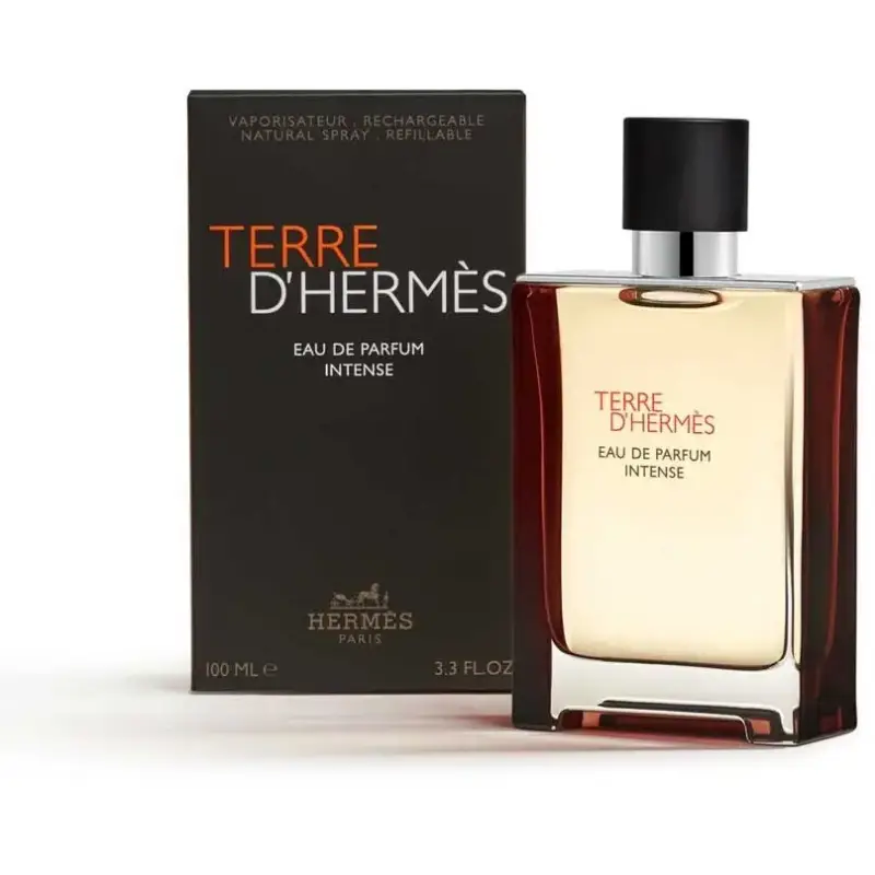 HERMES PARIS TERRE D'HERMES EAU DE PARFUM INTENSE RECHARGABLE 100ML VAPORIZADOR