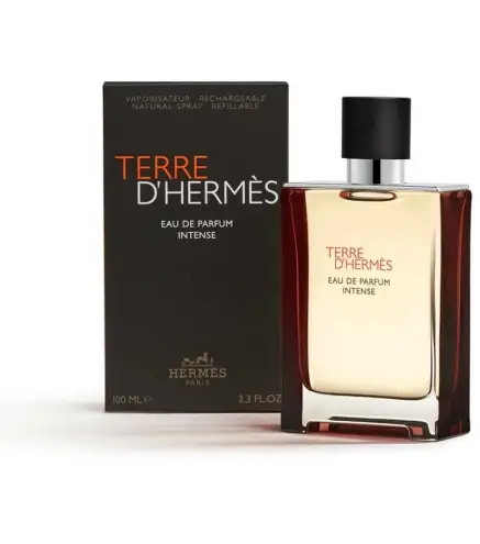 HERMES PARIS TERRE D'HERMES EAU DE PARFUM INTENSE RECHARGABLE 100ML VAPORIZADOR