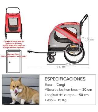 Cochecito para Perros