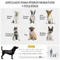 Cochecito para Perros Plegable con Vagón Desmontable 4 Puertas con Cremallera 2 Correas de Seguridad y Cojín Azul Cochecito para Perros Plegable con Vagón Desmontable 4 Puertas con Cremallera 2 Correas de Seguridad y Cojín Azul