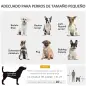 Carrito para Perros Plegable Cochecito para Mascotas con 2 Correas de Seguridad Cojín y Marco de Acero Caqui Carrito para Perros Plegable Cochecito para Mascotas con 2 Correas de Seguridad Cojín y Marco de Acero Caqui