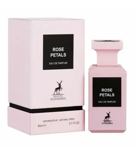 MAISON ALHAMBRA ROSE PETALS EAU DE PARFUM 80ML VAPORIZADOR