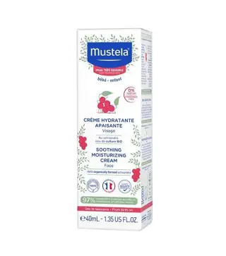MUSTELA BEBE CREMA FACIAL HIDRATANTE PIEL SENSIBLE 40ML