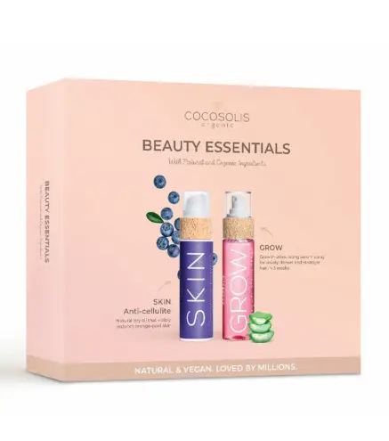COCOSOLIS ORGANIC BEAUTY ESSENTIALS SERUM 110ML + SERUM ANTI-CELULITICO 1U