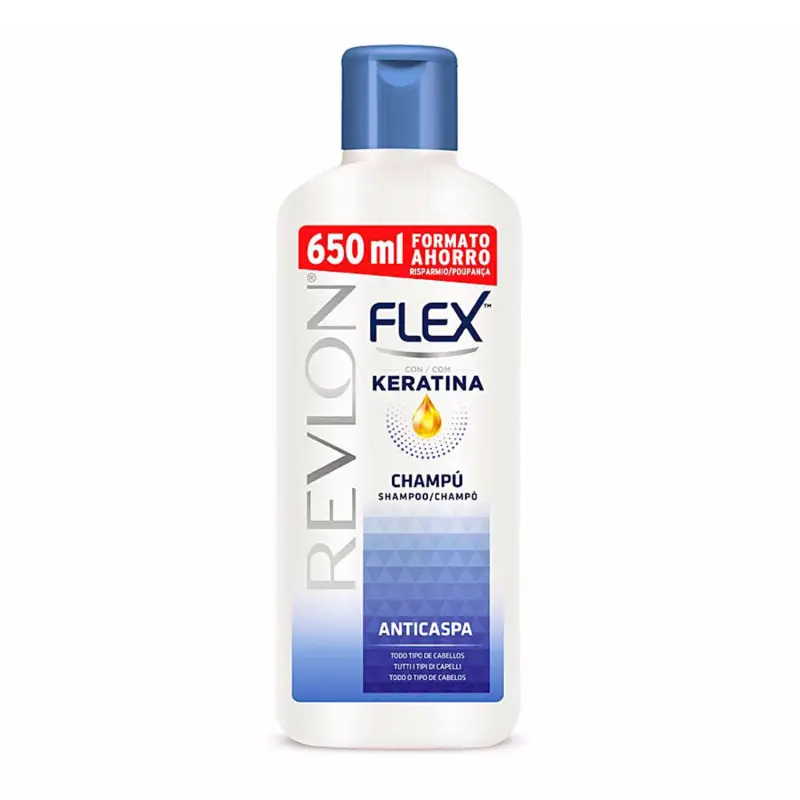 FLEX FLEX KERATINA CHAMPU ANTI-CASPA 650ML FLEX FLEX KERATINA CHAMPU ANTI-CASPA 650ML