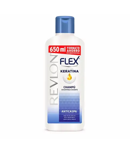 FLEX FLEX KERATINA CHAMPU ANTI-CASPA 650ML