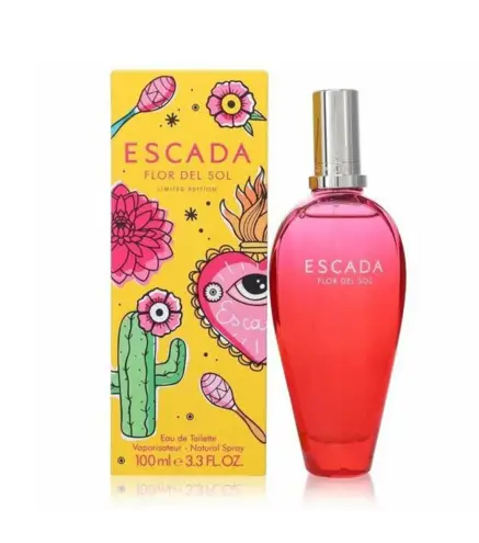 ESCADA FLOR DEL SOL EAU DE TOILETTE EDICION LIMITADA 100ML VAPORIZADOR