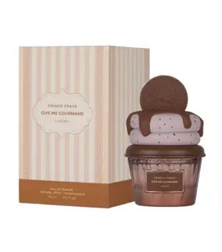LATTAFA GIVE ME GOURMAND COOKIE CRAVE EAU DE PARFUM 75ML VAPORIZADOR