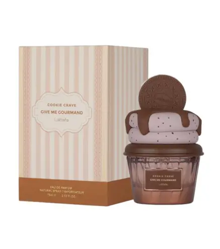 LATTAFA GIVE ME GOURMAND COOKIE CRAVE EAU DE PARFUM 75ML VAPORIZADOR