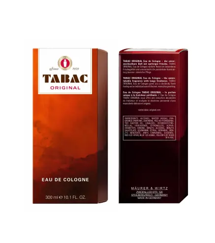 TABAC ORIGINAL EAU DE COLOGNE 300ML VAPORIZADOR
