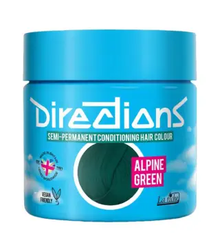 LA FICHE DIRECTIONS SEMI-PERMANENTE ACONDICIONADOR HAIR COLOR ALPHINE GREEN 1UN