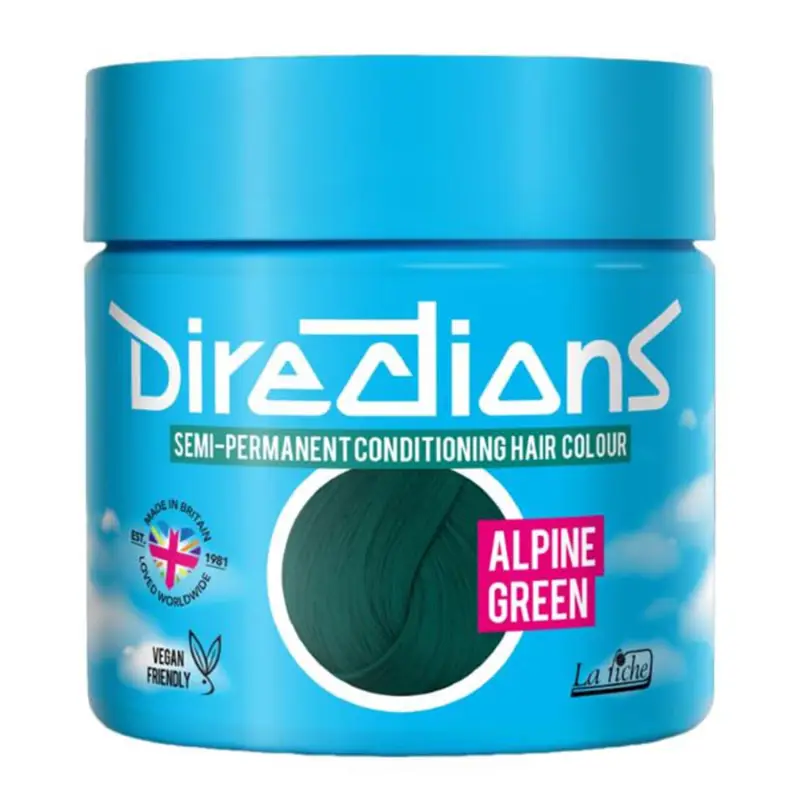 LA FICHE DIRECTIONS SEMI-PERMANENTE ACONDICIONADOR HAIR COLOR ALPHINE GREEN 1UN LA FICHE DIRECTIONS SEMI-PERMANENTE ACONDICIONADOR HAIR COLOR ALPHINE GREEN 1UN
