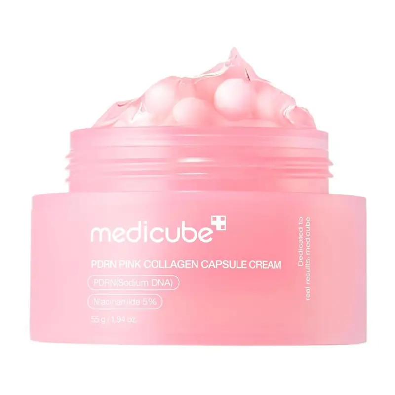 MEDICUBE PDRN PINK COLLAGENO CAPSULAS 55GR MEDICUBE PDRN PINK COLLAGENO CAPSULAS 55GR