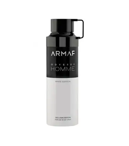 ARMAF ODDISEY HOMME SPRAY CORPORAL PERFUMADO WHITE EDITION 200ML VAPORIZADOR