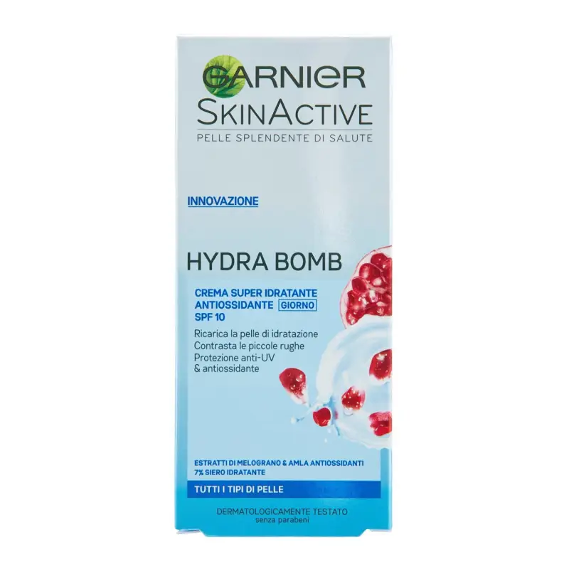 GARNIER SKINACTIVE HYDRABOMB CREMA HIDRATANTE SPF10 50ML GARNIER SKINACTIVE HYDRABOMB CREMA HIDRATANTE SPF10 50ML