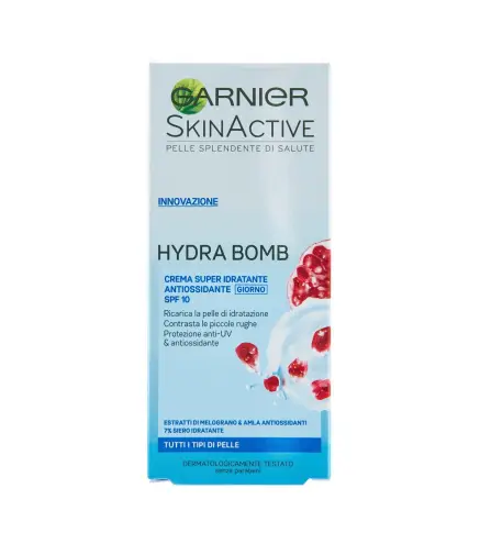 GARNIER SKINACTIVE HYDRABOMB CREMA HIDRATANTE SPF10 50ML
