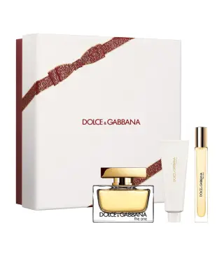 DOLCE GABBANA THE ONE EAU DE PARFUM 75ML VAPORIZADOR + LOCION CORPORAL 50ML + MINIATURA 10ML VAPORIZADOR